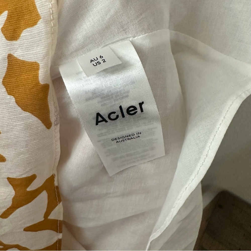 Acler Wolcott Dress Sienna Shadow size 2 - Picture 8 of 11